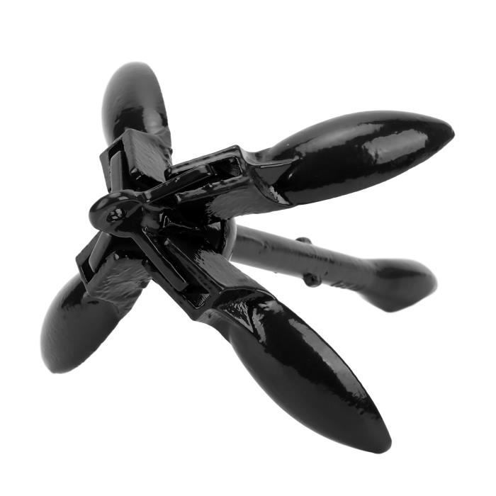 Ancre Pliante En Acier Inoxydable 645g - Pour Bateau, Kayak, Canot - Transport Facile