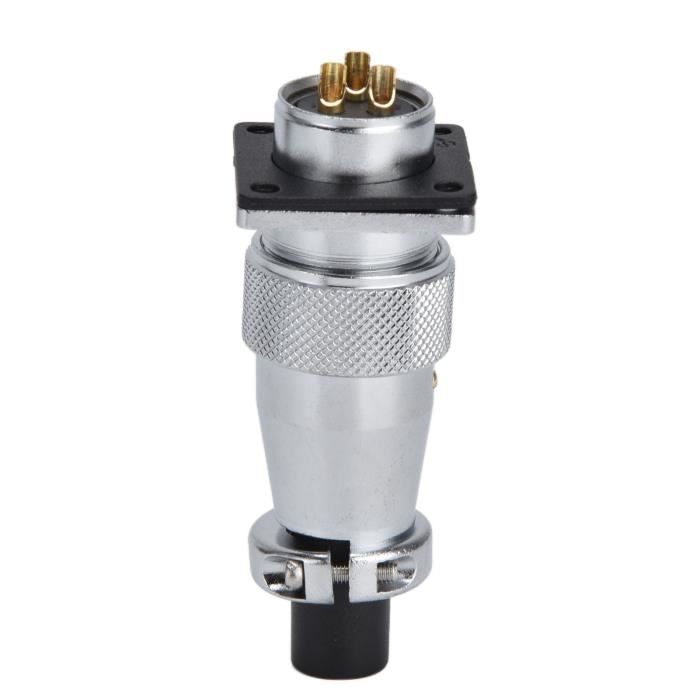 Connecteur Aviation étanche IP67 Eonvic XHE28 - 7 Broches, 25A 380V - Pour Camping-car, éclairage LED, Industriel - 11