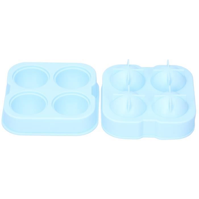 Atyhao - Plateau De Congélation En Silicone 10 Trous Réutilisable Avec Couvercle - Pour Purées Bébé, Lait Maternel Et Bouchées D'œufs - 9