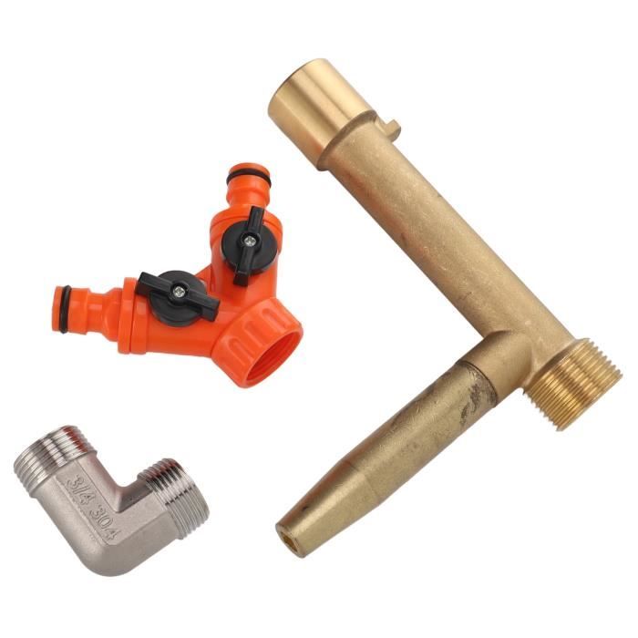 Clé à Tuyau Multifonctionnelle 5,1 Cm Leapiture - Pince Nez Courbé En Acier Pour Plomberie Et Tâches Ménagères