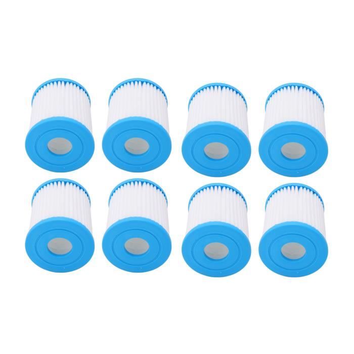 Cartouche Filtre Pour Piscine/spa - Dimensions 106 X 136 Mm, Trou 52 Mm - Finesse De Filtration ~20 Microns