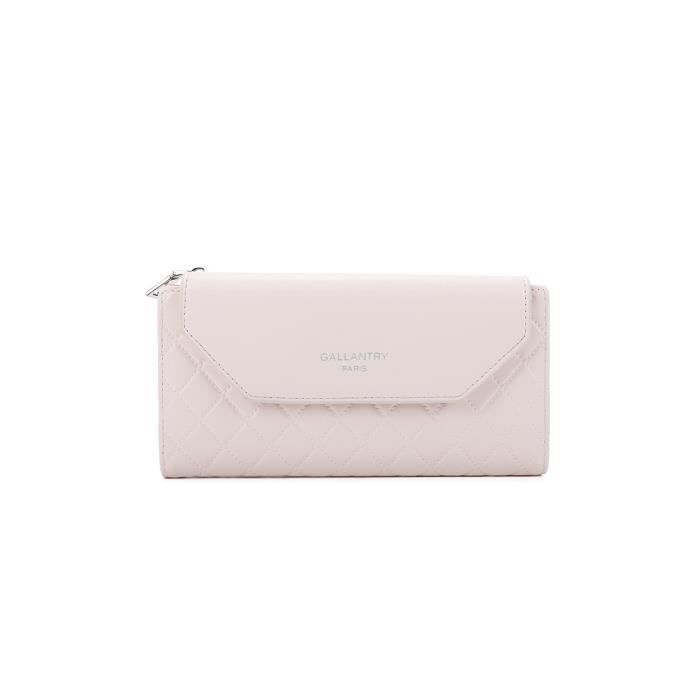Portefeuille Femme Lancetti En Similicuir PU - Modèle Medium (19,5x10 Cm) Avec Boîte Cadeau - Spacieux, élégant - 11