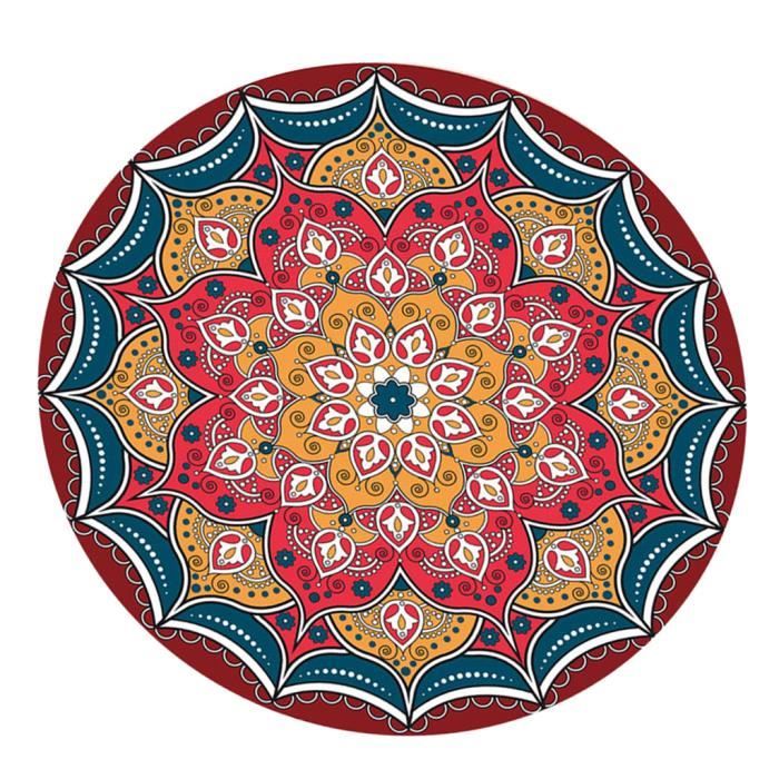 Nappe Ronde En Tissu Imperméable 60 Pouces De Diamètre. Pour Le Restaurant  De Cuisine À Domicile B - Cdiscount Maison