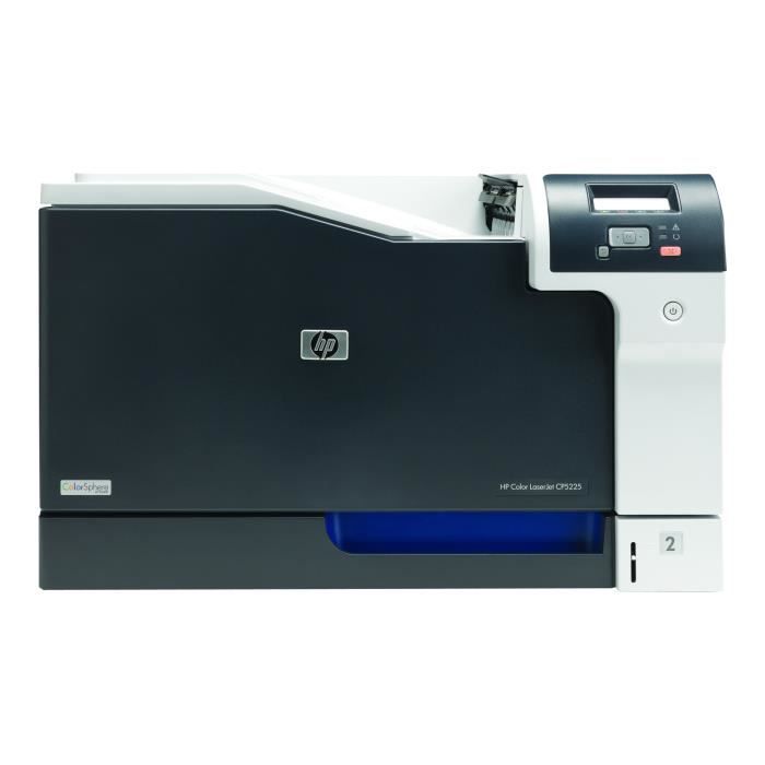 Imprimante couleur laser A3 HP Color LaserJet Professional CP5225n - 20 ppm - Filaire - Blanc
