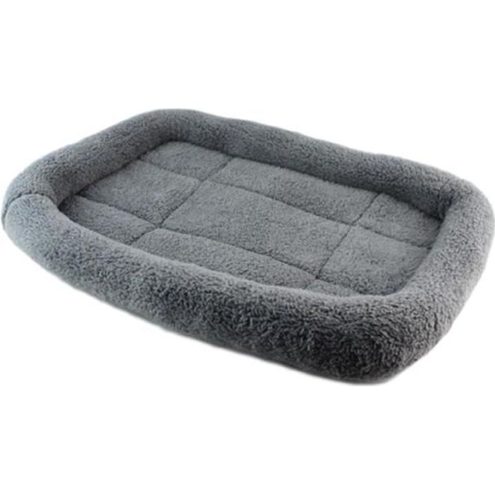 Doux En Peluche Pet Chien Chiot Chat Lit Automne Hiver Maison Nid Taille (Gris)   CORBEILLE - PANIER - COUSSIN - HAMAC -40X28X7CM