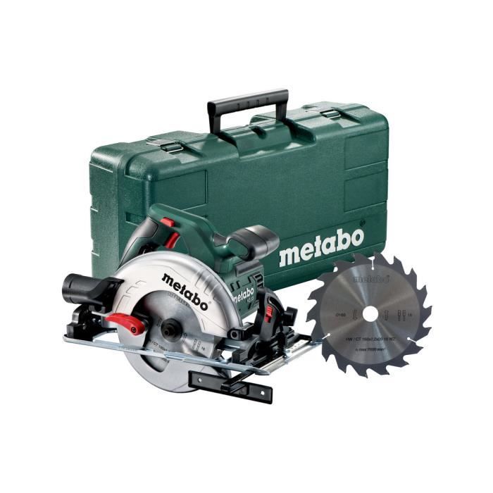 Metabo KS 55 SET 5 5 cm 4400 tr min 5600 tr min 3 9 cm 0 47° 93 dB