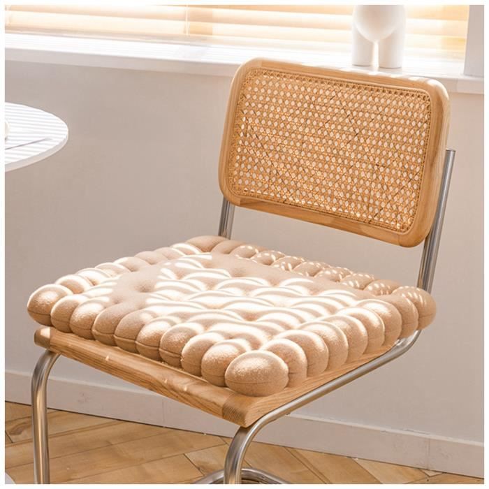 40x45cm - Coussins de Chaise Rectangulaires Biscuit Look Coussin de chaise  Coussins de Siège de Salle à Manger,Café - Cdiscount Maison