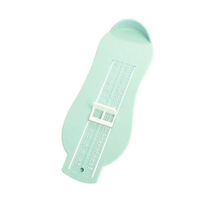 Jauge De Mesure De Pieds En Plastique Pour Bebe Vert Cdiscount Bricolage
