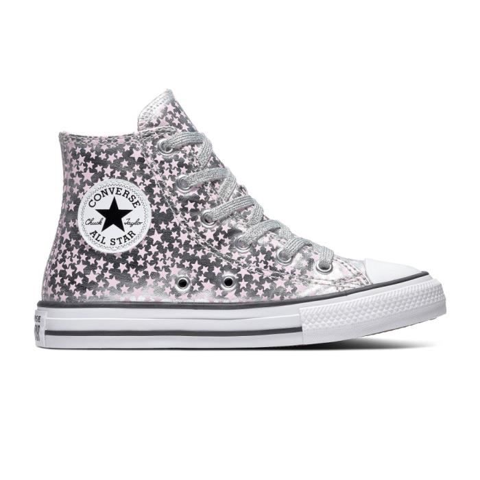 silver converse chuck taylor