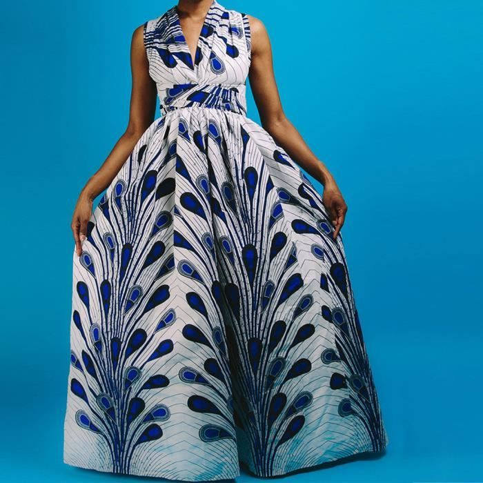 Robe dashiki longue new arrivals