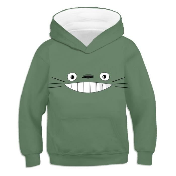 Ensemble Sweat à Capuche Fille Lapin Kawaii - Sweat + Pantalon 2 Pièces - Coton - Tailles 100-150cm