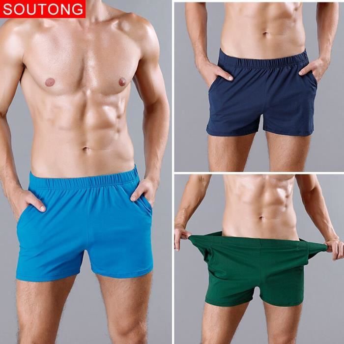 Holure Lot De 1 Ou 2 Shorts De Sport En Coton Pour Homme