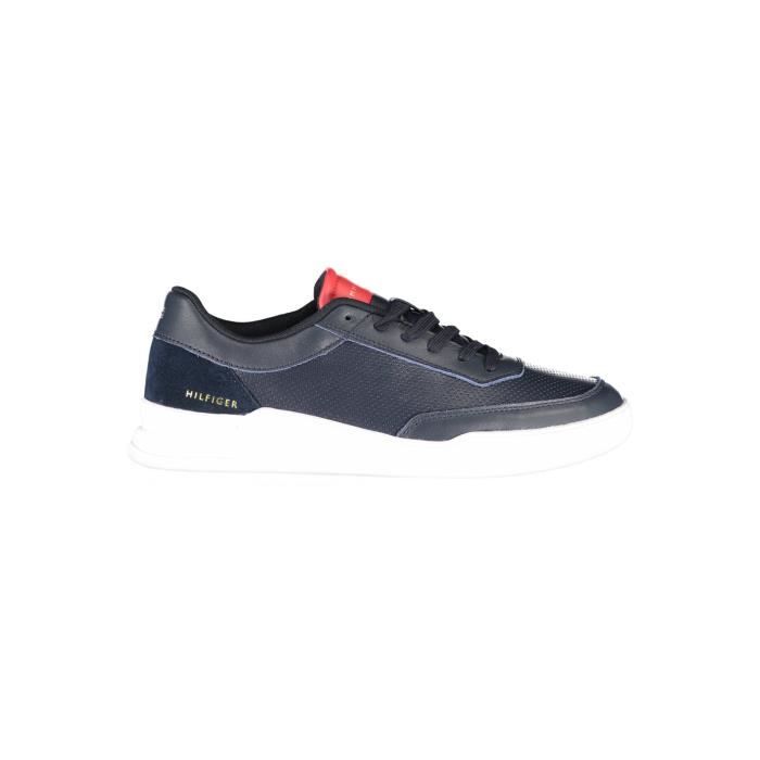 Tommy Hilfiger TOMMY HILFIGER Baskets Sneakers Homme Bleu Textile SF13903