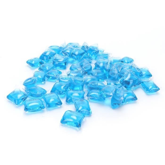 Mxzzand Dosette de lessive 60pcs Capsule de Perle à Linge 8g Nettoyant ...