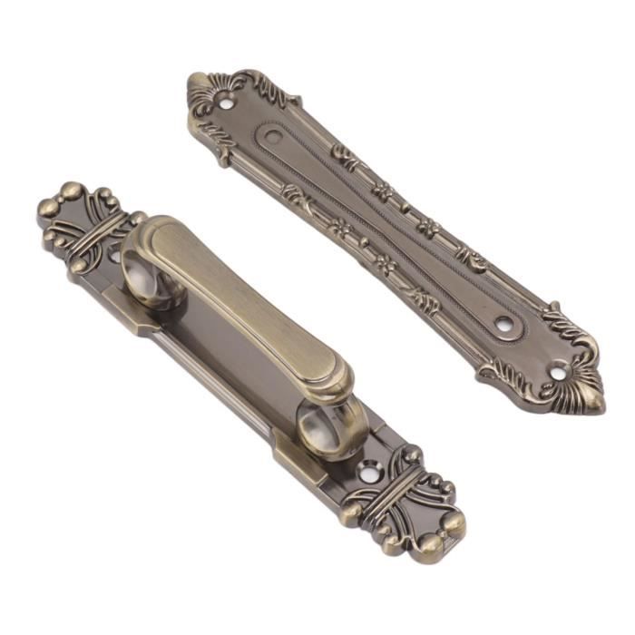 Lot De 4 Poignées En Fer Forgé à La Main - Style Rustique - Pour Portes De Grange, Armoires, Tiroirs (15.9cm)