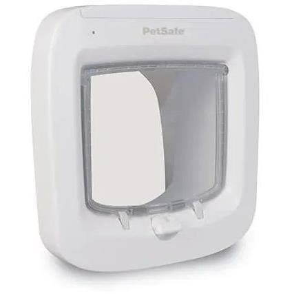PetSafe- Chatière à puce électronique PPA19-16145, chatière à piles, verrouillage à 4 Positions - 22