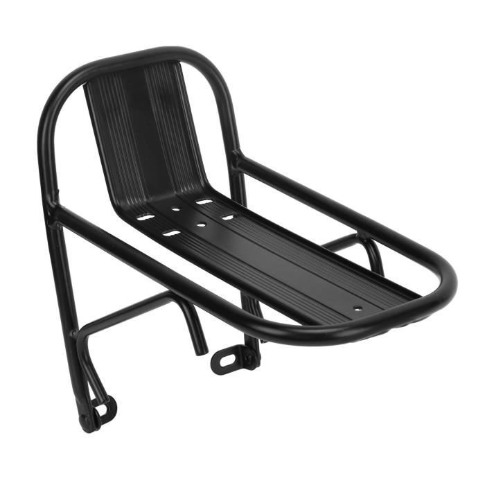 Pwshymi Porte-bagages avant de vélo Porte-bagages avant en alliage d'aluminium pour vélo Porte-bagages avant sport porte-bagages