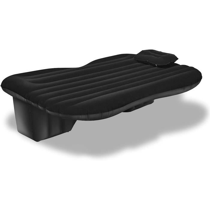 Peviasot Matelas Gonflable Voiture SUV/MPV - 178x126cm - Pompe 12V Incluse - Gris - Pour Camping Et Voyage