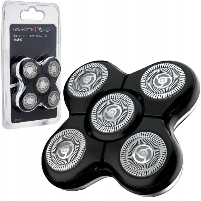 Tête de rasage - Remington - SPR-RX5 - Compatible XR1500 - Rasage tête ergonomique