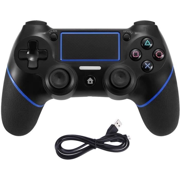 RMZ CITY Manette Contr&ocirc;leur PS4 sans Fil pour Playstation 4 / Pro / Slim &agrave; &eacute;cran Tactile