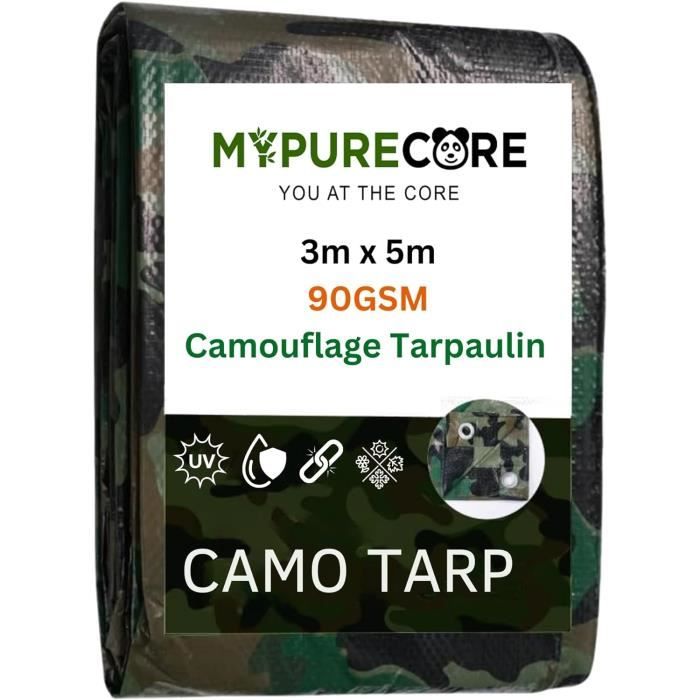 Bâche de camouflage 130 g m² Ribiland pour vos outils - Provence Outillage