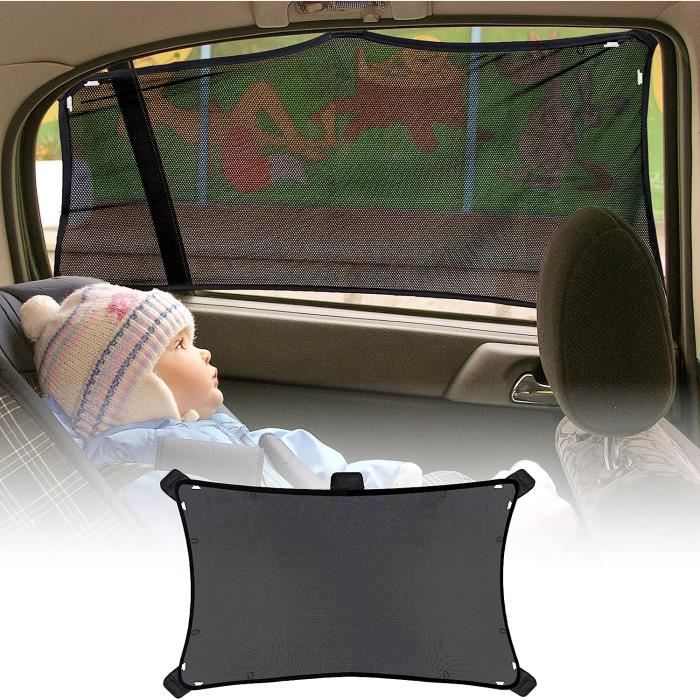 Pare-soleil Thermique Interne Pour VW T5, T6, Caravelle - Lot De 2, Maille Argentée, Installation Facile Sans Outils - 6