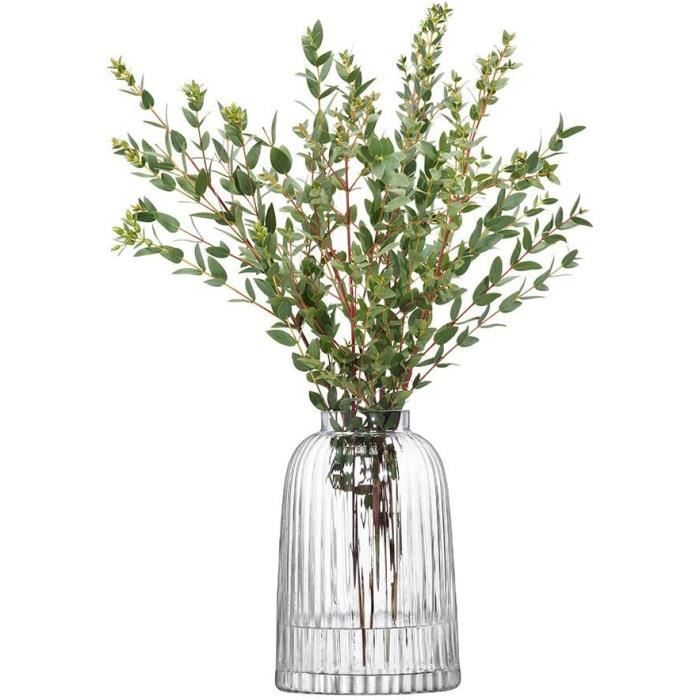 LSA PT01 Vase Pleat, hauteur 20 cm, transparent144 Cdiscount Maison