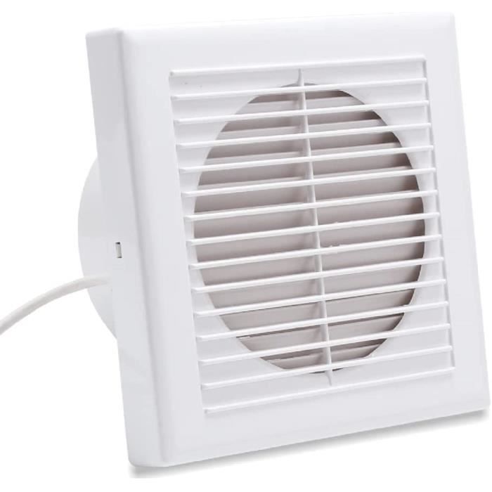 Ventilateur D'extraction Silencieux 100mm - Cuisine, Salle De Bain, Hydroponie