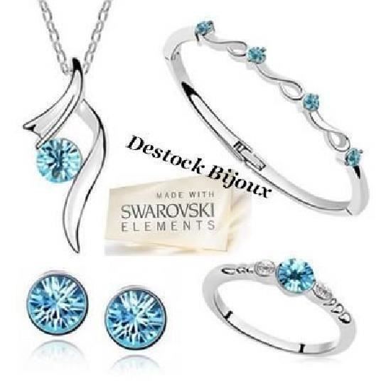 parure bague swarovski parure bague swarovski