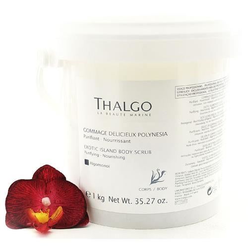 Gommage Professionnel Sucre Salé Thalgo Indoceane - 1kg - Pour Spa Et Soins à Domicile