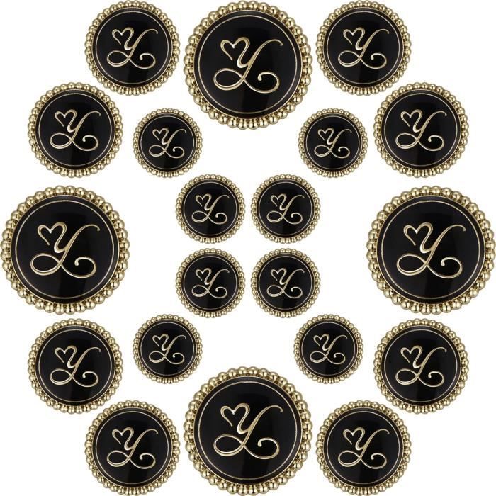 Lot De 4 Boutons Dorés Pour Blazer - Diamètre 20 Mm, élégants Et Classiques