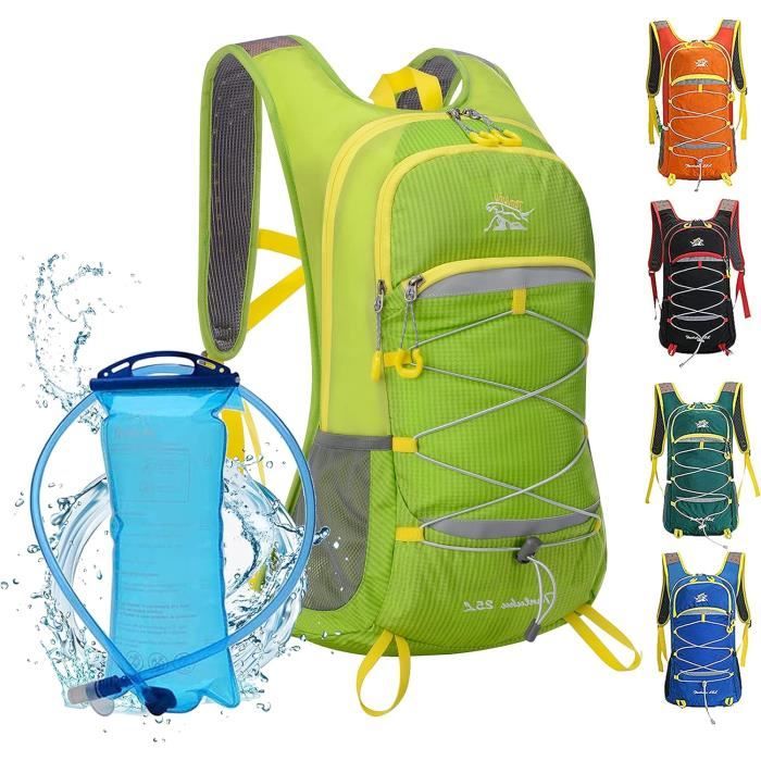 Sac à Dos Hydratation REI Link 15L Avec Vessie - Taille Medium, Bleu, Neuf, Unisexe
