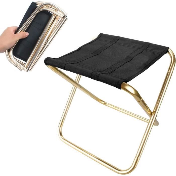 Tabouret de camping pliable, mini tabouret de camping pliable, chaise