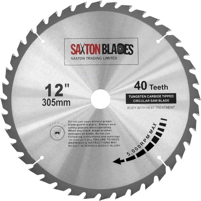 Lame Scie TCT Makita D-77344 216 X 30 Mm 40 Dents – Coupe Fine Bois & Usage Général – Qualité Pro Japonaise
