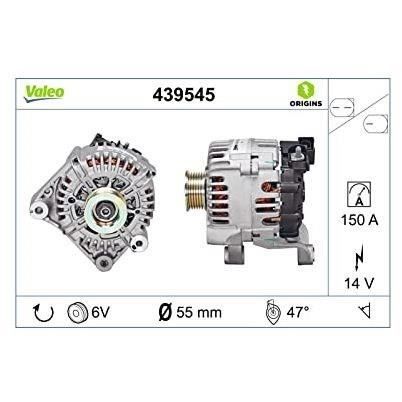 Alternateur - VALEO - 439545 - ALT-ORIGINS-BMW-Serie1et3M47TU20505I