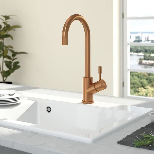 Robinet Villeroy & Boch UMBRELLA inox cuivre Cuivre