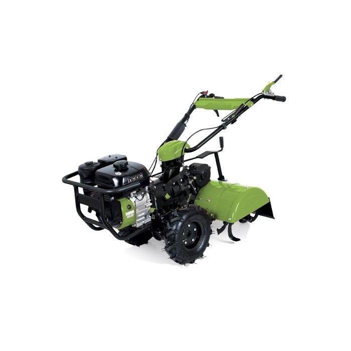 Motoculteur à essence 7CV 212 cm3 Motobineuse Thermique avec Fraises double sens VITO