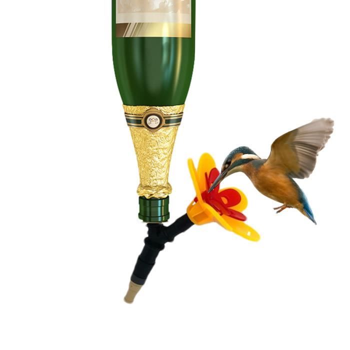 Mangeoire Colibri Vintage Plastique Rouge – 24 Oz – Grande, Accrochable – Occasion