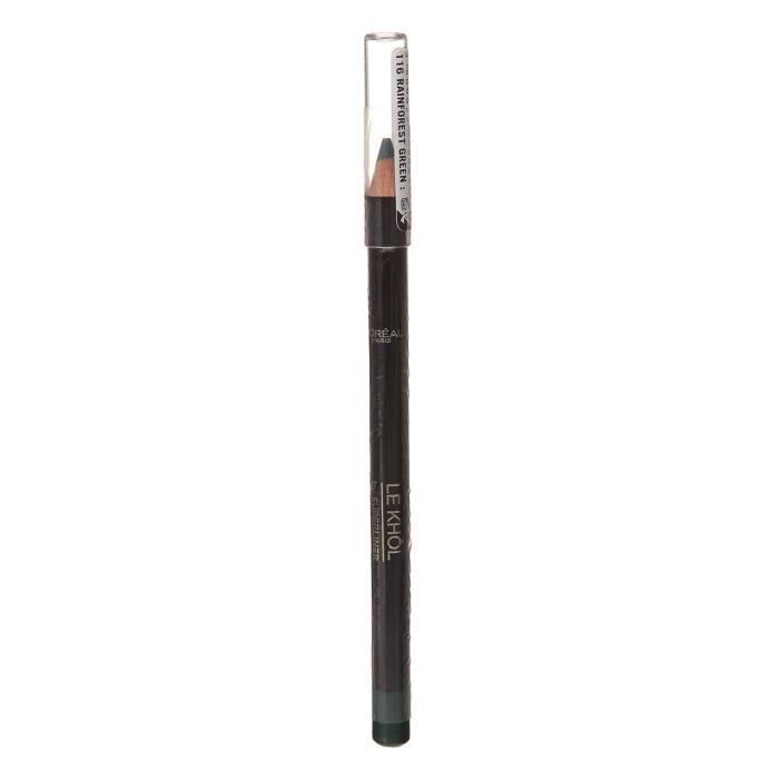 Le Khôl Crayon Super Liner L'OREAL PARIS - 116 Rainforest Green - 1,2 g