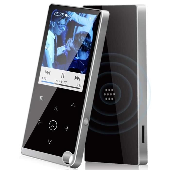 Lecteur P3 16 Go, Lecteur De Usique Baladeur P3 Player Haut-Parleur HiFi Sans Perte Radio F