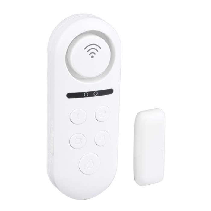Lot De 4 Alarmes De Fenêtre Ultra Fines Avec Alarme Bruyante De 130 Db Detecteur De Bris De Verre Alarme De Porte Alarme De Fenetre Mini Systeme Dalarme Autocollant Avec Capteur De Vibration 92311768