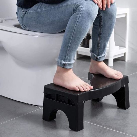 Tabouret Physiologique Ergonomique de Toilettes Marche Pied pour WC  Antidérapant Contre Constipation et Hémorroïdes : : Cuisine et  Maison