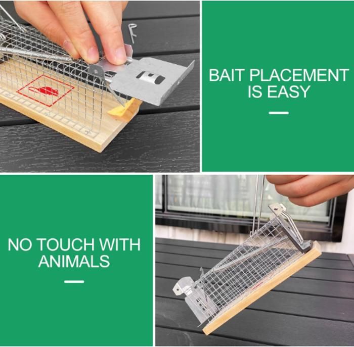 Piège à Souris Vivant CLDFDC - Lot De 4 Pièges Réutilisables Sans Cruauté, En ABS Transparent, Pour Intérieur/extérieur Piege A Taupe Piège à Souris Vivant CLDFDC - Lot De 4 Pièges Réutilisables Sans Cruauté, En ABS Transparent, Pour Intérieur/extérieur Piege A Taupe