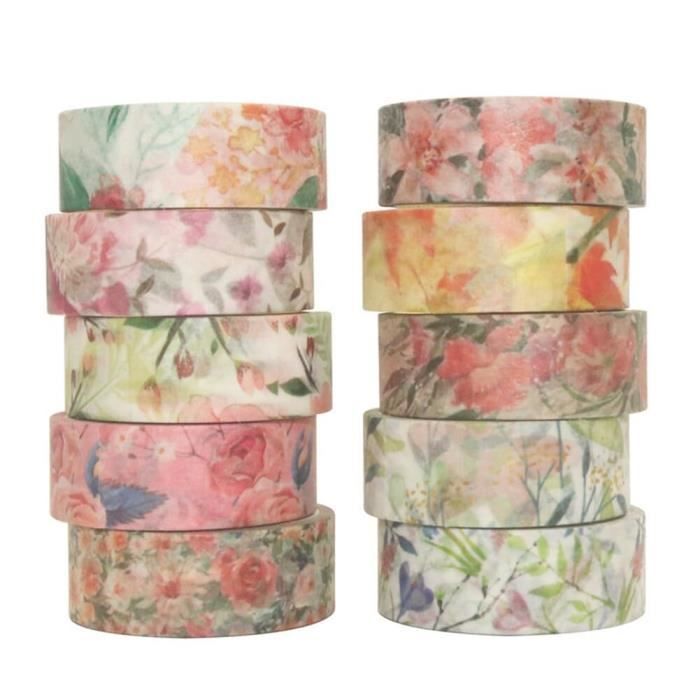 Lot 36 Rouleaux Ruban Adhésif Emballage Rouge - Bricolage