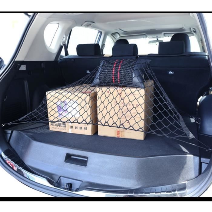Accessoires auto intérieurs,Filet de coffre de voiture 70x70 cm élastique  en Nylon fort Cargo organisateur de - Type 110 x 50 cm