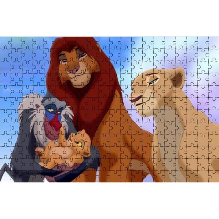 Casse-Tete IG4A1 300/500/1000 Pièces Puzzle Le Roi Lion Créatif