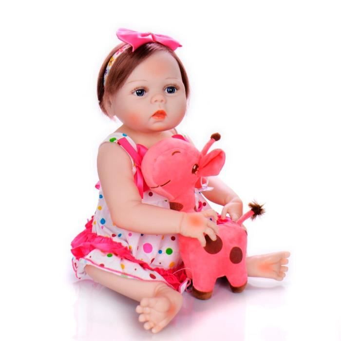 Acheter 60 cm Silicone souple vinyle Reborn bébé poupée jouets
