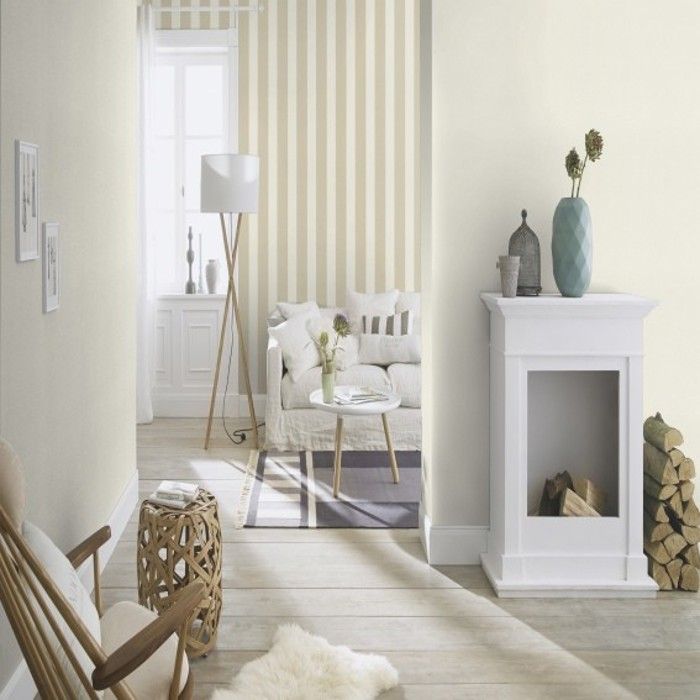 Rouleau De Papier Peint Intissé Uni Rasch Selection | Blanc | 0.53m X 10.05m (5.33 M²)