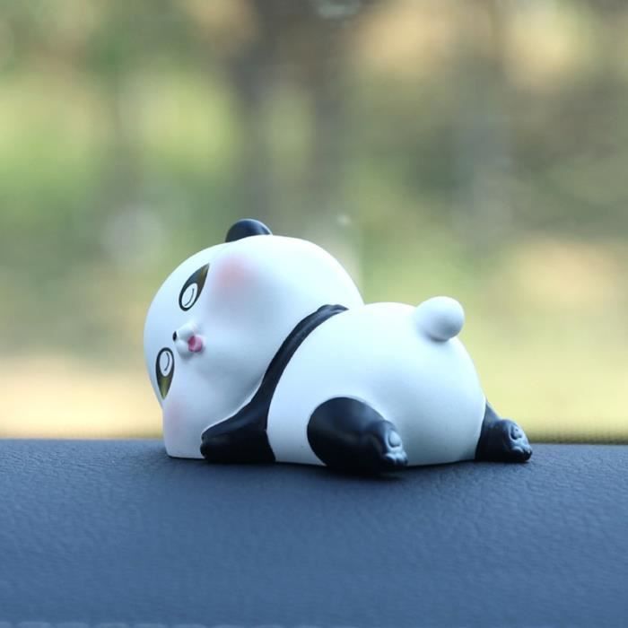 8x Tableau de Bord Voiture Décoration Mignon Panda Toy DIY Dessin