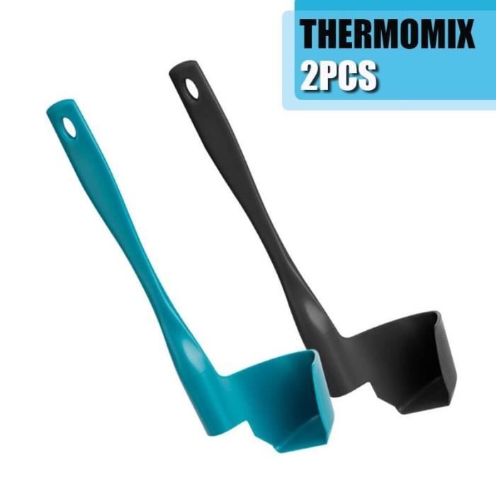 GL01085-2 pièces cuisine Thermomix TM6-TM5-TM31 spatule rotative pour  cuisine mélangeur spatule Termomix enlever le traitement des - Cdiscount  Maison
